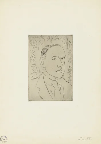 Matthew Prichard by Henri Matisse, print, 1914