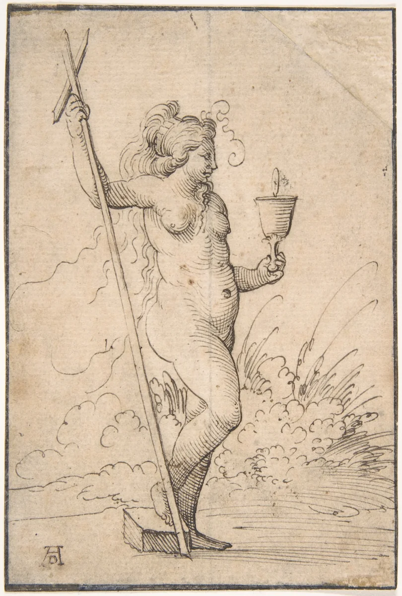 Faith by anonymous, drawing, 1500-1600
