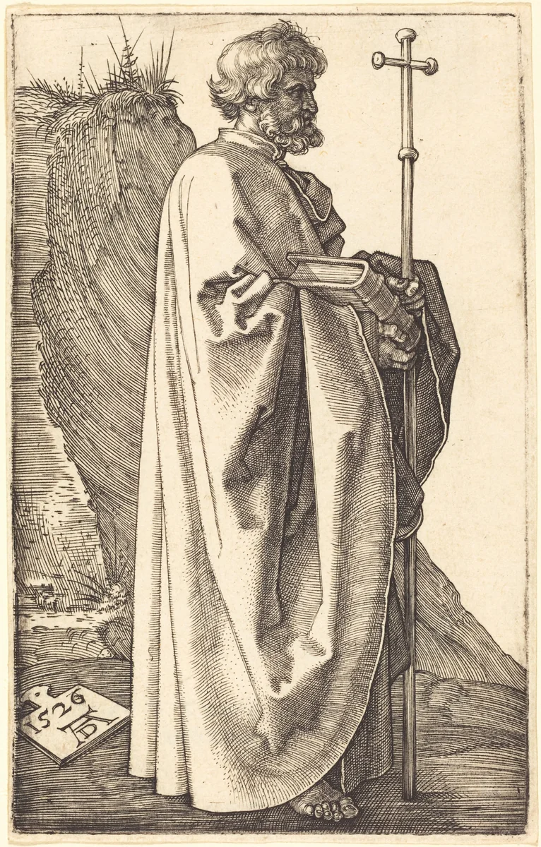 Saint Philip by Albrecht Dürer, print, 1526
