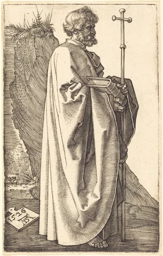 Saint Philip by Albrecht Dürer, print, 1526