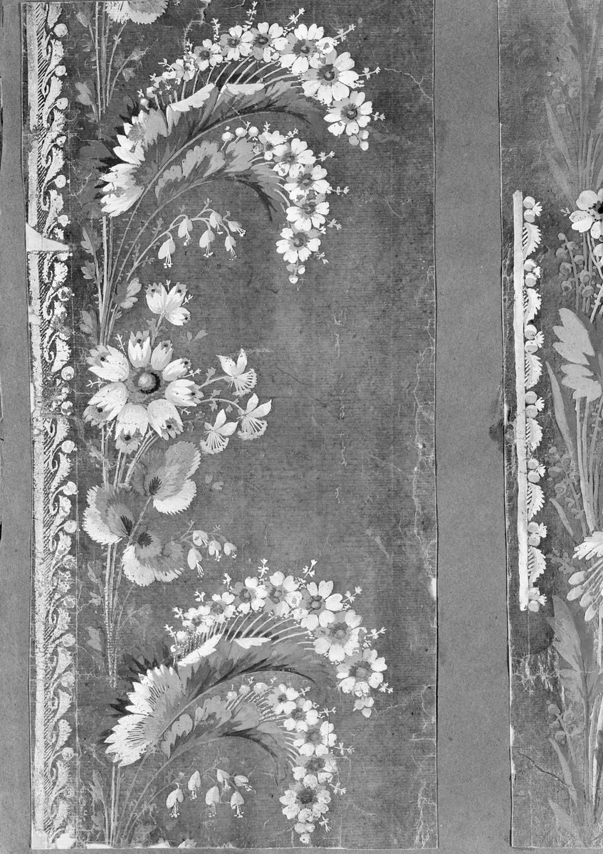 Album of Drawings in Color for Waistcoats by Jean François Bony, book, 1780-1825