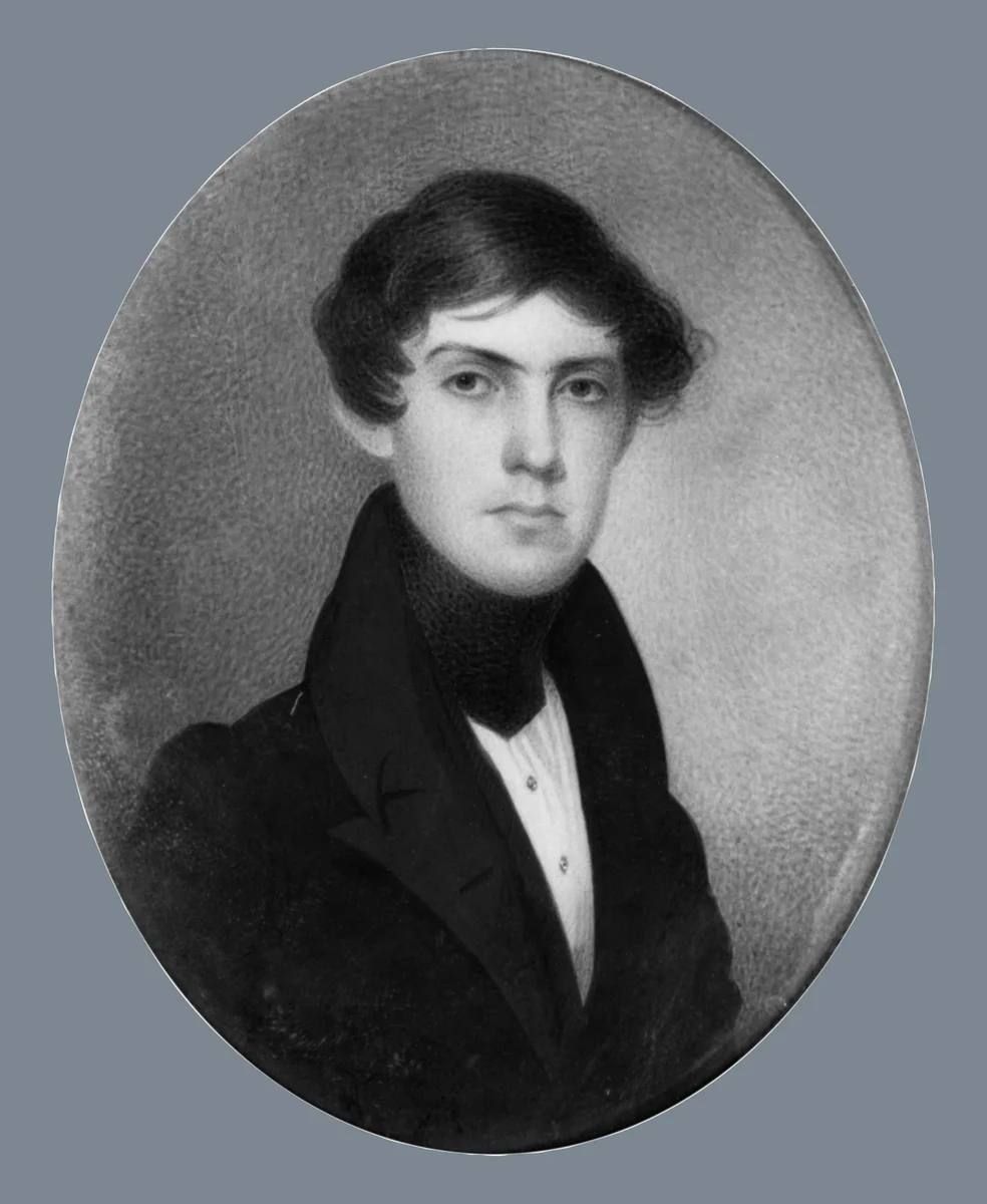 Powell Macrae by Charles Fraser, artwork, 1833