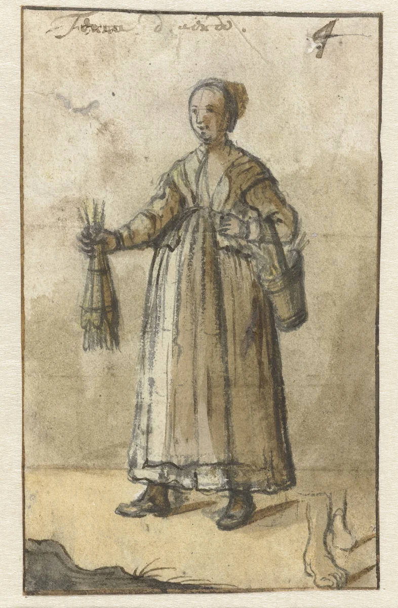 Aarde by anonymous, drawing, 1600-1699