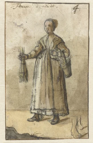 Aarde by anonymous, drawing, 1600-1699