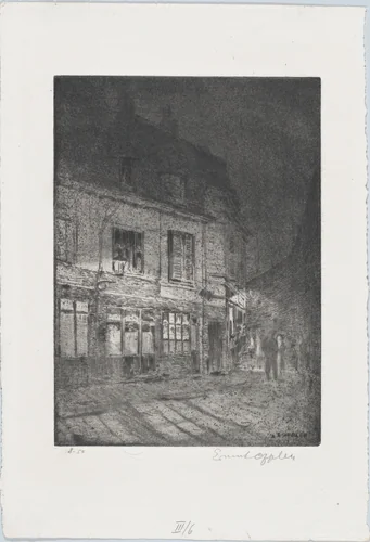 Lille: Liebesgässchen by Ernst Oppler, print, 1916