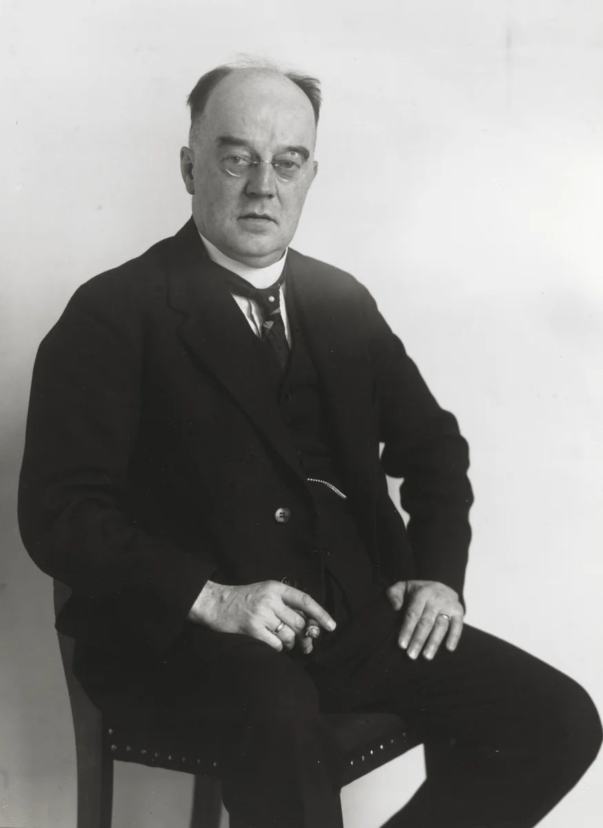 Senior High School Teacher by August Sander, photograph, 1923