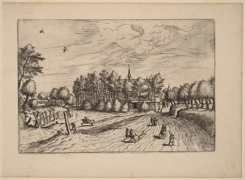 Farm by Lucas van Doetechum
Johannes van Doetechum the Elder
Master of the Small Landscapes, print, 1676