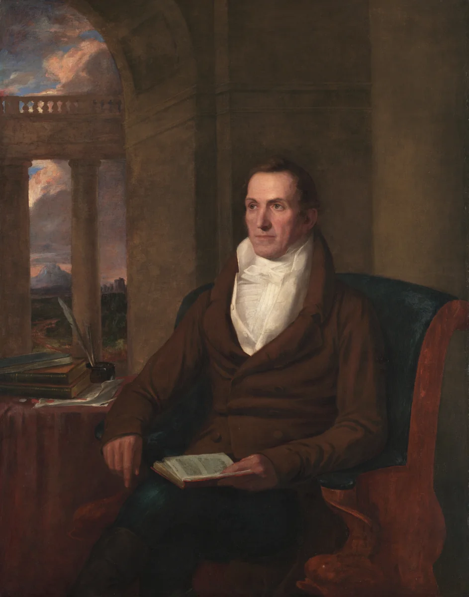 Samuel Williams by Washington Allston, painting, 1812-1827