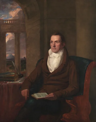 Samuel Williams by Washington Allston, painting, 1812-1827