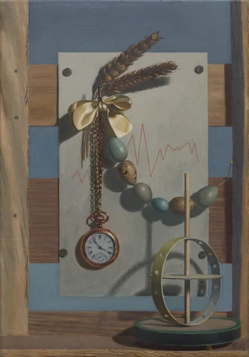 Daylight Savings Time by Pierre Roy, painting, 1929