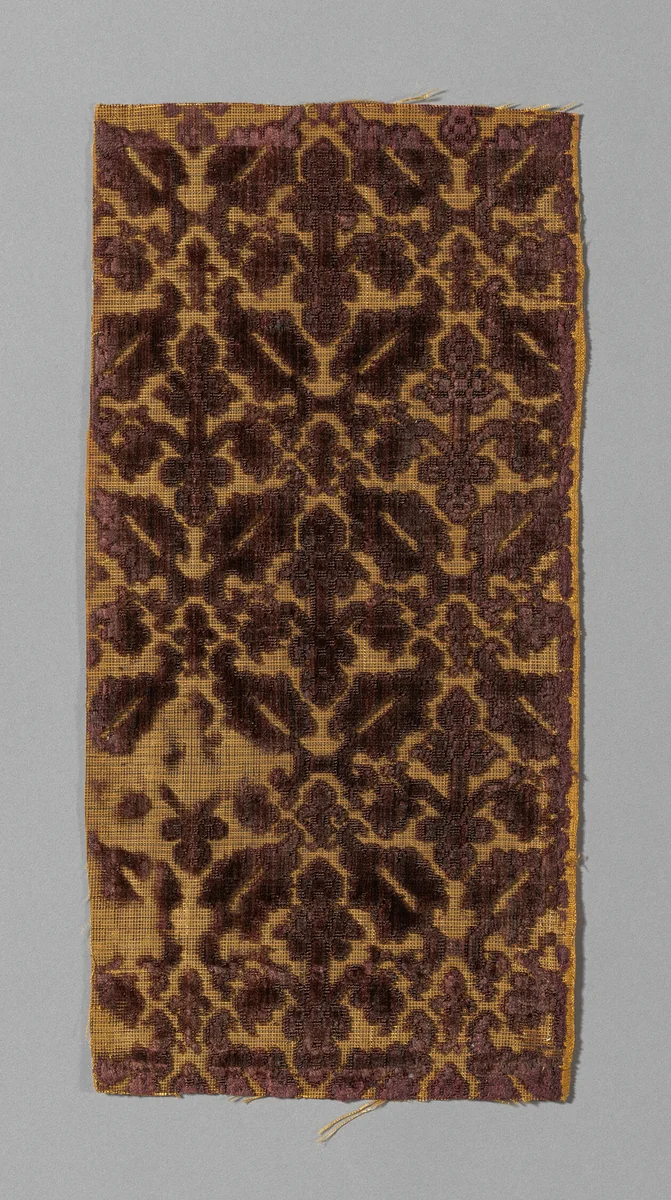 Fragment by Spain or Italy, textile, 1625-1650