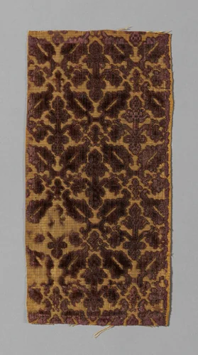 Fragment by Spain or Italy, textile, 1625-1650