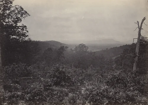 Mission Ridge, Scene of Sherman's Attack from the album Photographic Views of Sherman's Campaign by George N. Barnard, photograph, 1864