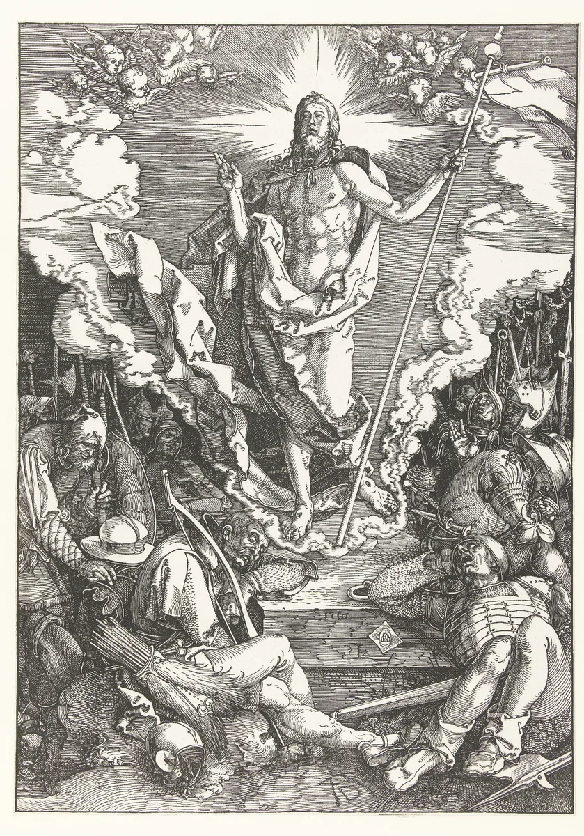 Opstanding by Unknown, print, 1510