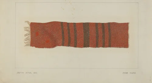 Linsey Blanket by Frank Maurer, index of american design, 1938