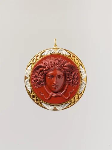 Head of Medusa by Benedetto Pistrucci, other, 1840-1860