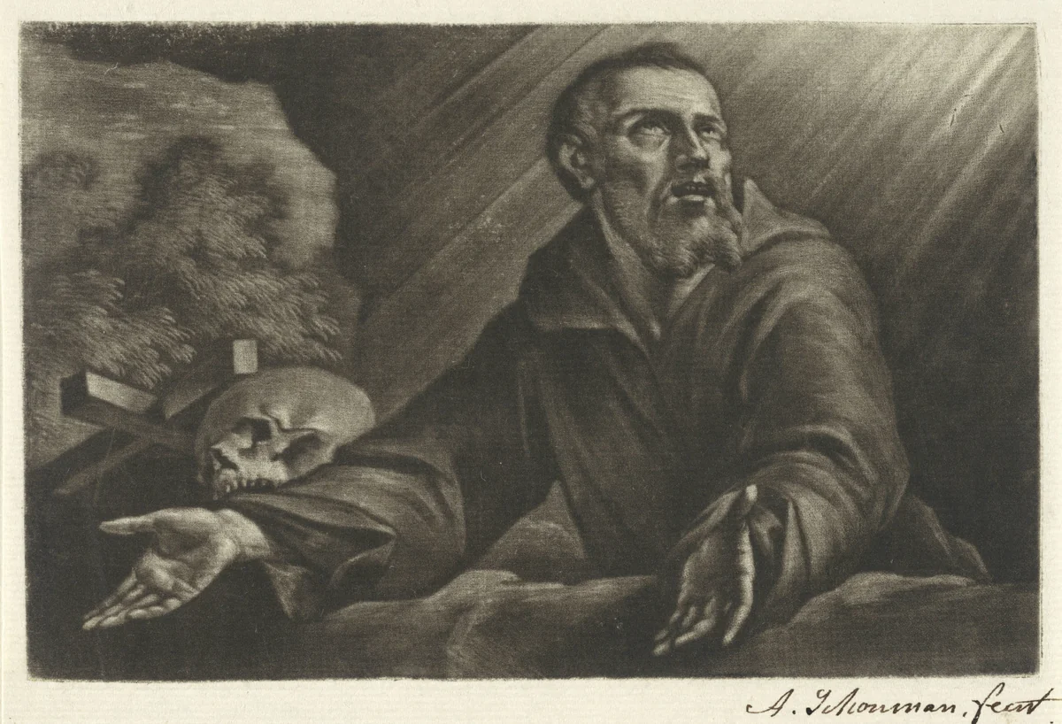 H. Franciscus by Aert Schouman, print, 1747
