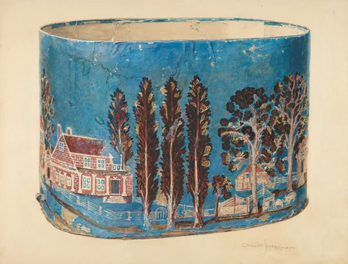 Bandbox by Gilbert Sackerman, index of american design, 1939