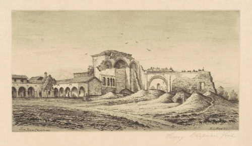 Mission San Juan Capistrano by Henry Chapman Ford, print, 1883