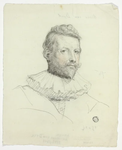 Theodoor van Loon by Anthony van Dyck, drawing, 1740-1860