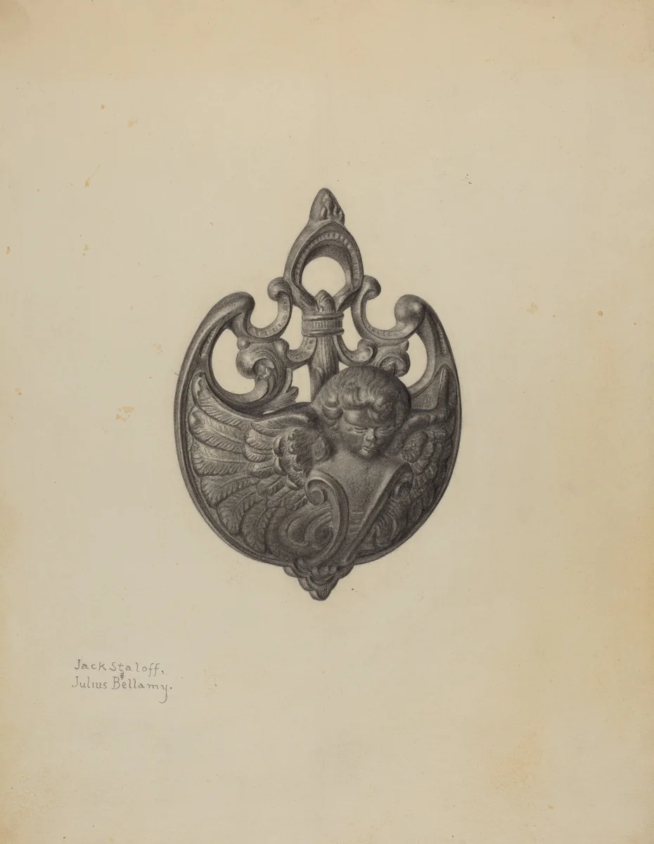 Match Safe by Julius Bellamy Jack Staloff, index of american design, 1940