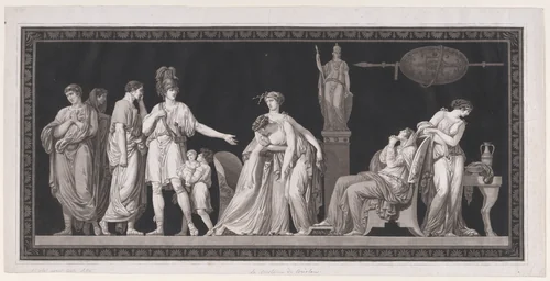 The Constancy of Coriolanus by Jean François Janinet, print, 1773-1783
