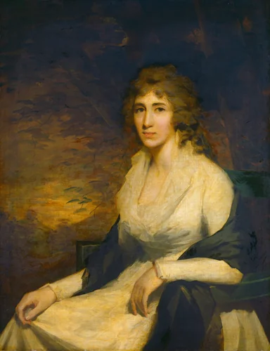Mrs. George Hill by Henry Raeburn, painting, 1790-1800