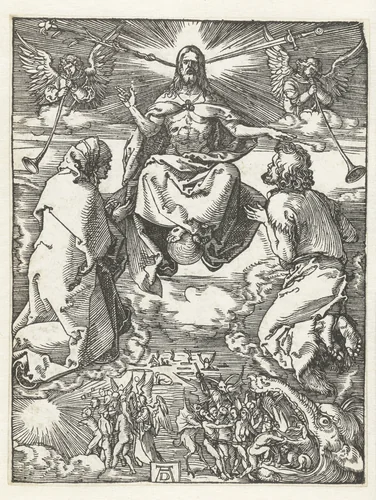 Laatste Oordeel by Unknown, print, 1510