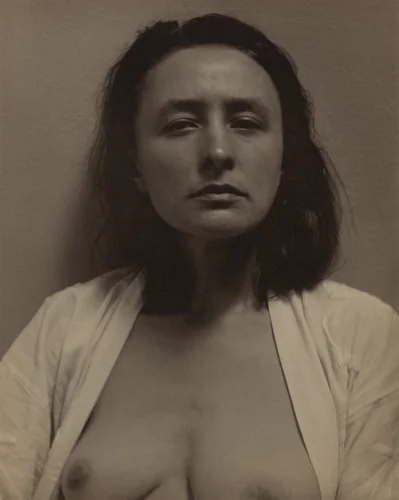 Georgia O'Keeffe by Alfred Stieglitz, photograph, 1918