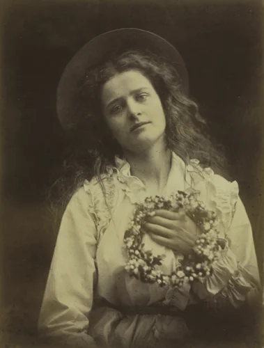 Queen of the May by Julia Margaret Cameron, photograph, 1875