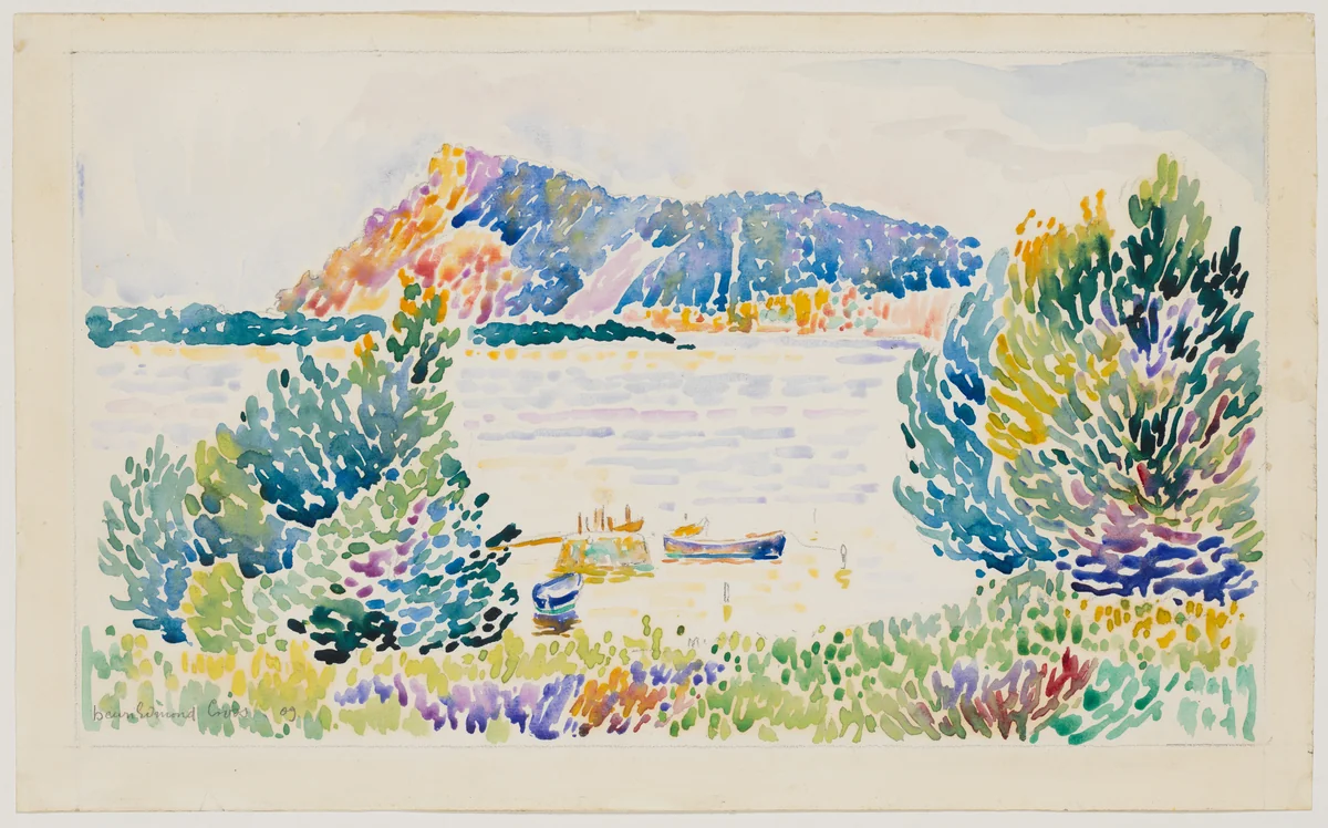 Cap Nègre by Henri-Edmond Cross, drawing, 1909