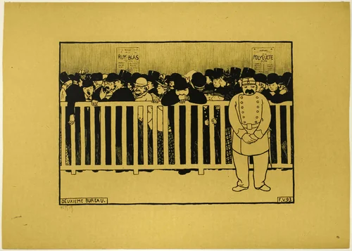 Box Office by Félix Edouard Vallotton, print, 1893