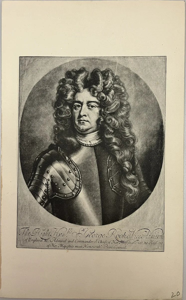 George Rooke Vice Admiral by Artist Unknown, other, 1800-1899