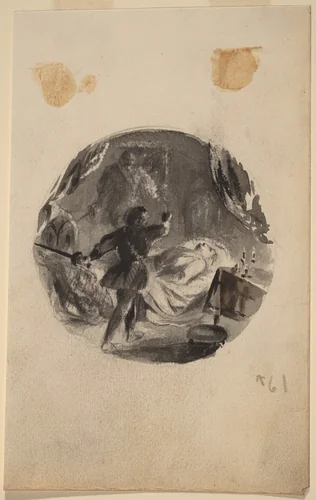 Illustration for Kensworth by Alfred E. Hubbard, drawing, 1780-1899