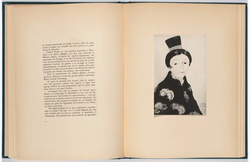 Plate (facing page 12) from Monographie Francis Picabia (Francis Picabia Monograph) by Francis Picabia, illustrated book, 1920