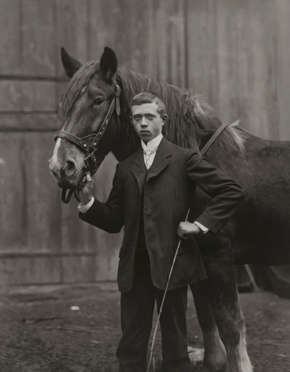Young Farmer by August Sander, photograph, 1912