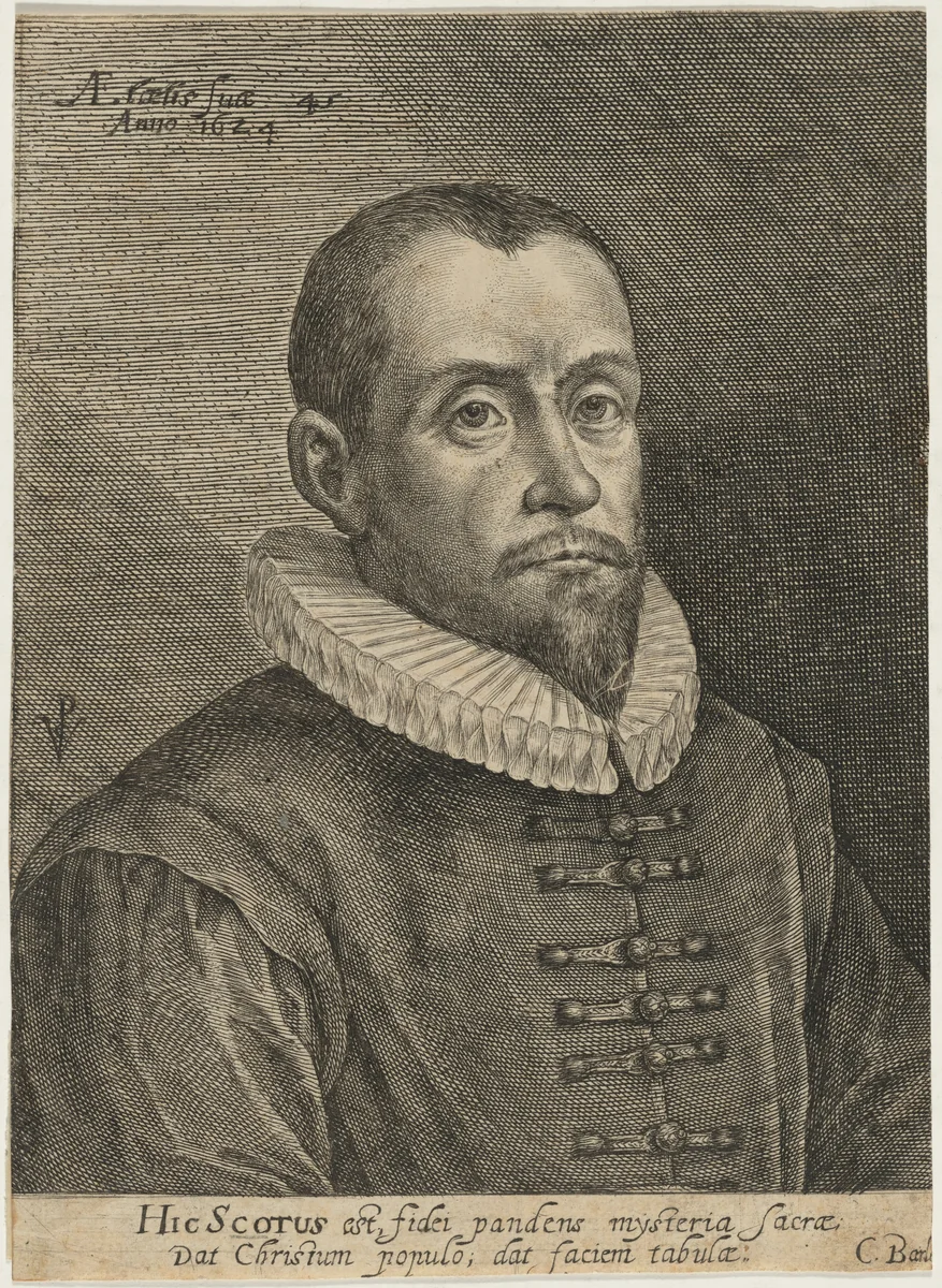 Thomas Scott by Crispijn van de Passe I, print, 1624