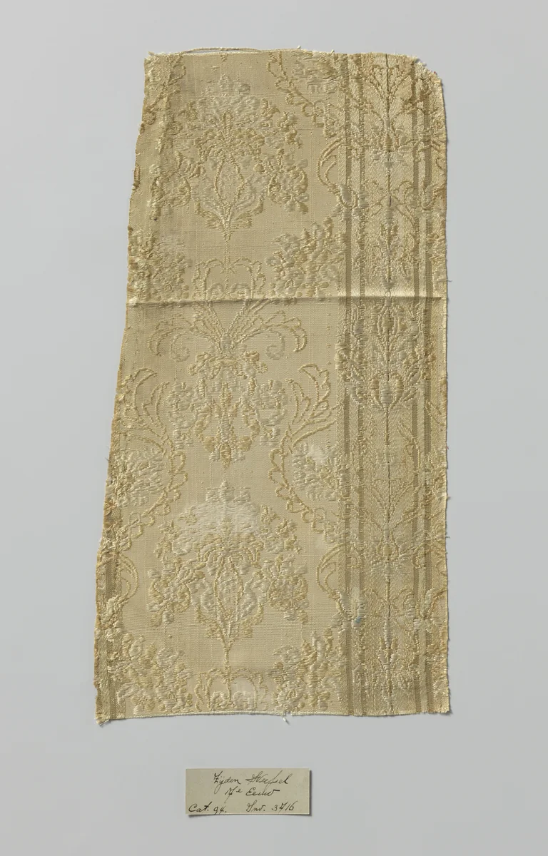 Fragment zijderips by anonymous, other, 1650