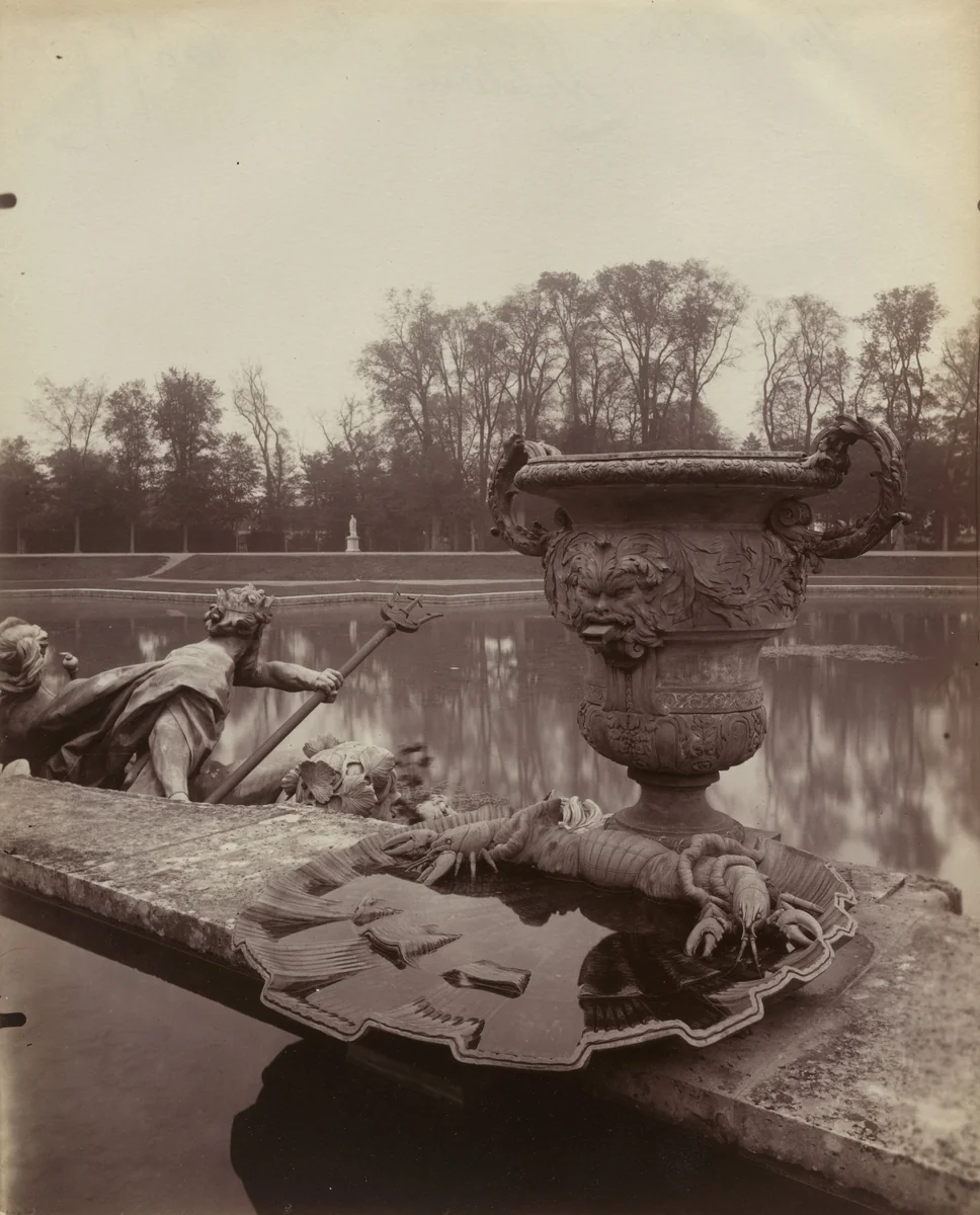 Versailles -- Bassin de Neptune by Eugène Atget, photograph, 1902