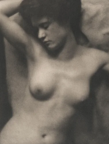 Torso by Alfred Stieglitz; Clarence H. White, photograph, 1907