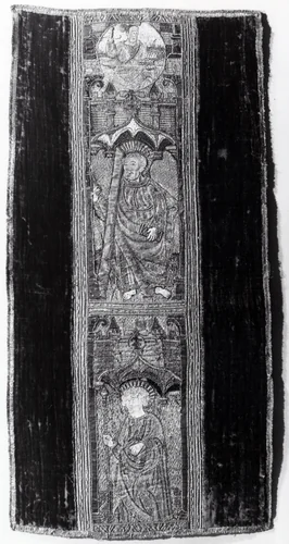 Orphrey by France, textile, 1501-1600