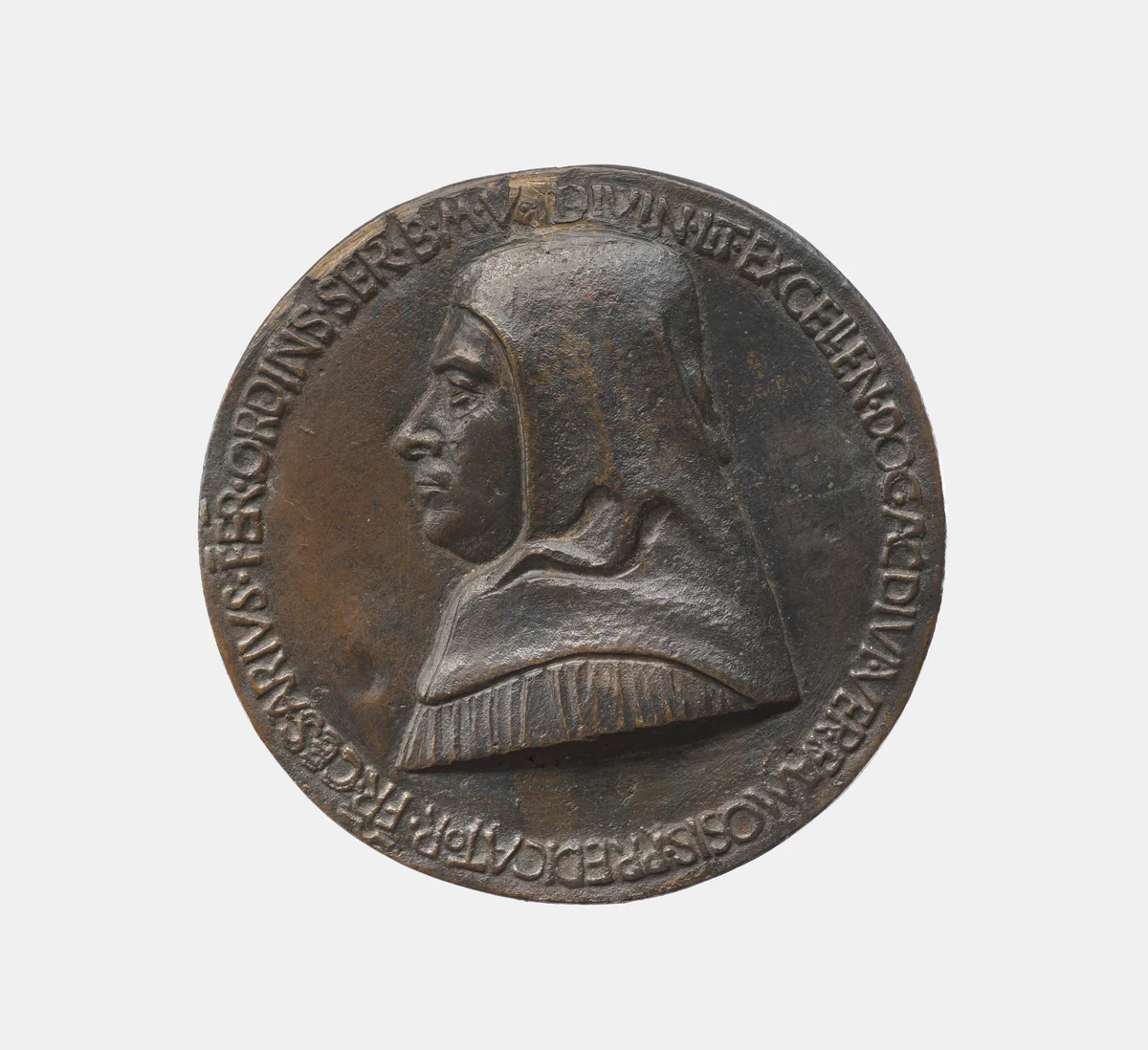 Fra Cesario Contughi, of Ferrara by Savelli Sperandio, metalwork, 1462-1477
