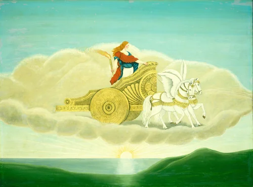 Aurora by American 19th Century, painting, 1825-1874