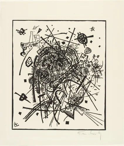 Small Worlds VIII (Kleine Welten VIII) from Small Worlds (Kleine Welten) by Wassily Kandinsky, print, 1922