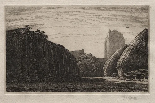 Maur's Farm by Frederick Landseer Maur Griggs, print