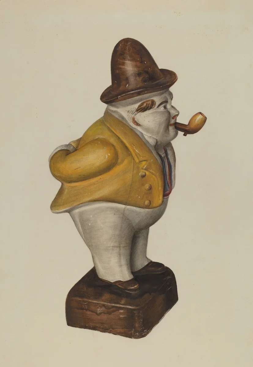 Toby Figure by Mina Lowry, index of american design, 1940