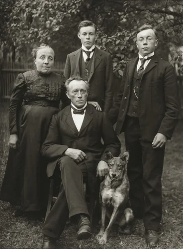 Farming Family by August Sander, photograph, 1919
