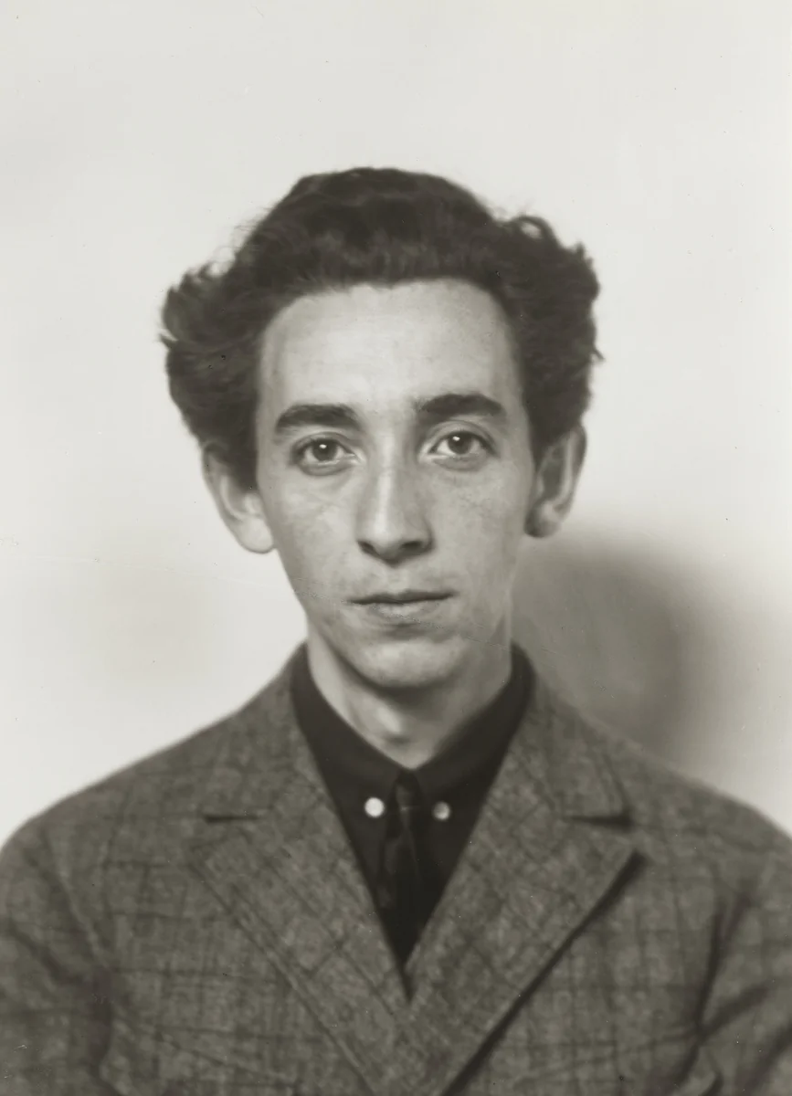 Sculptor [Hans Schmitz] by August Sander, photograph, 1923