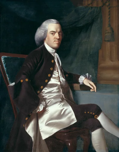 Daniel Hubbard by John Singleton Copley, painting, 1764