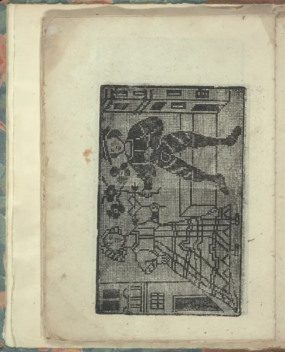 Opera Nova Universali intitulata Corona di racammi, page 22 (verso) by Giovanni Andrea Vavassore, book, 1530